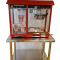 popcornmachine met warmhoud gedeelte